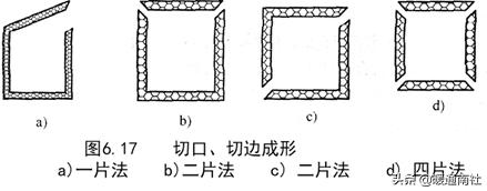 角钢批八字做法