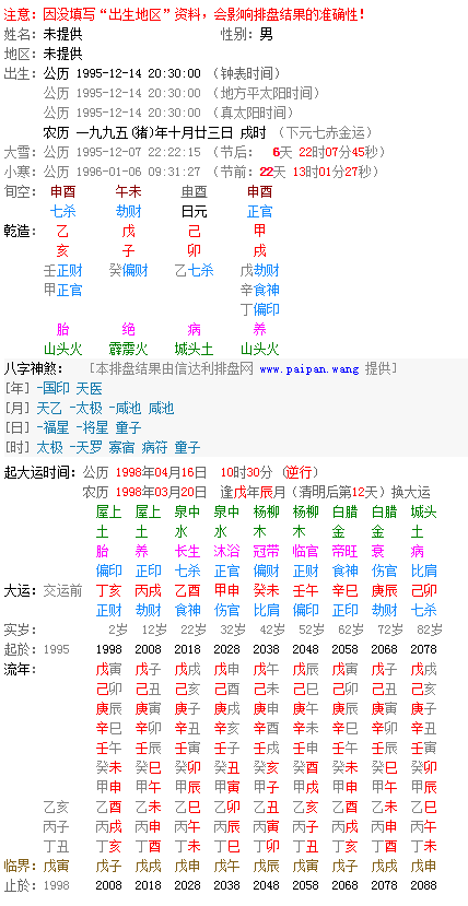 1997年8月23日生辰八字，1997年8月23日是什么星座