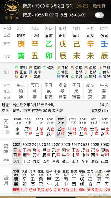 八字查命格，八字命格查询表