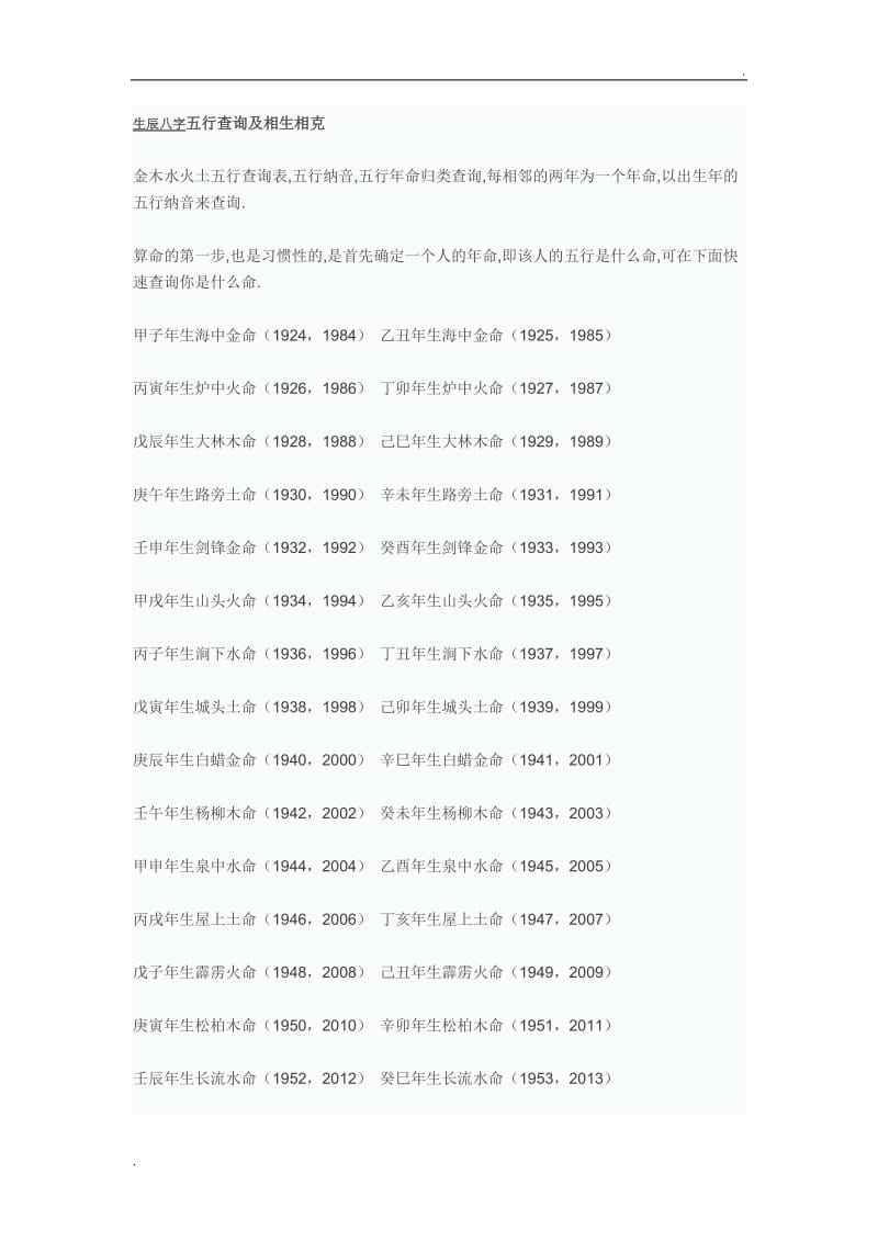 怎么查询自己八字