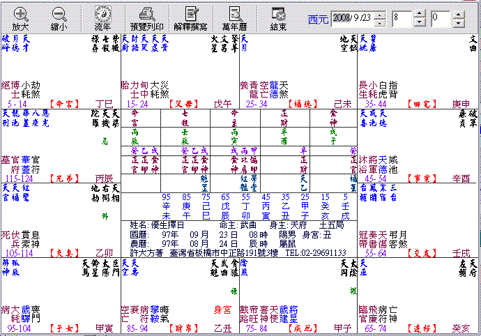 八字墓库查法