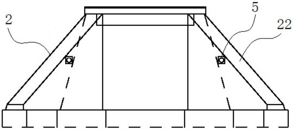 八字翼墙算法